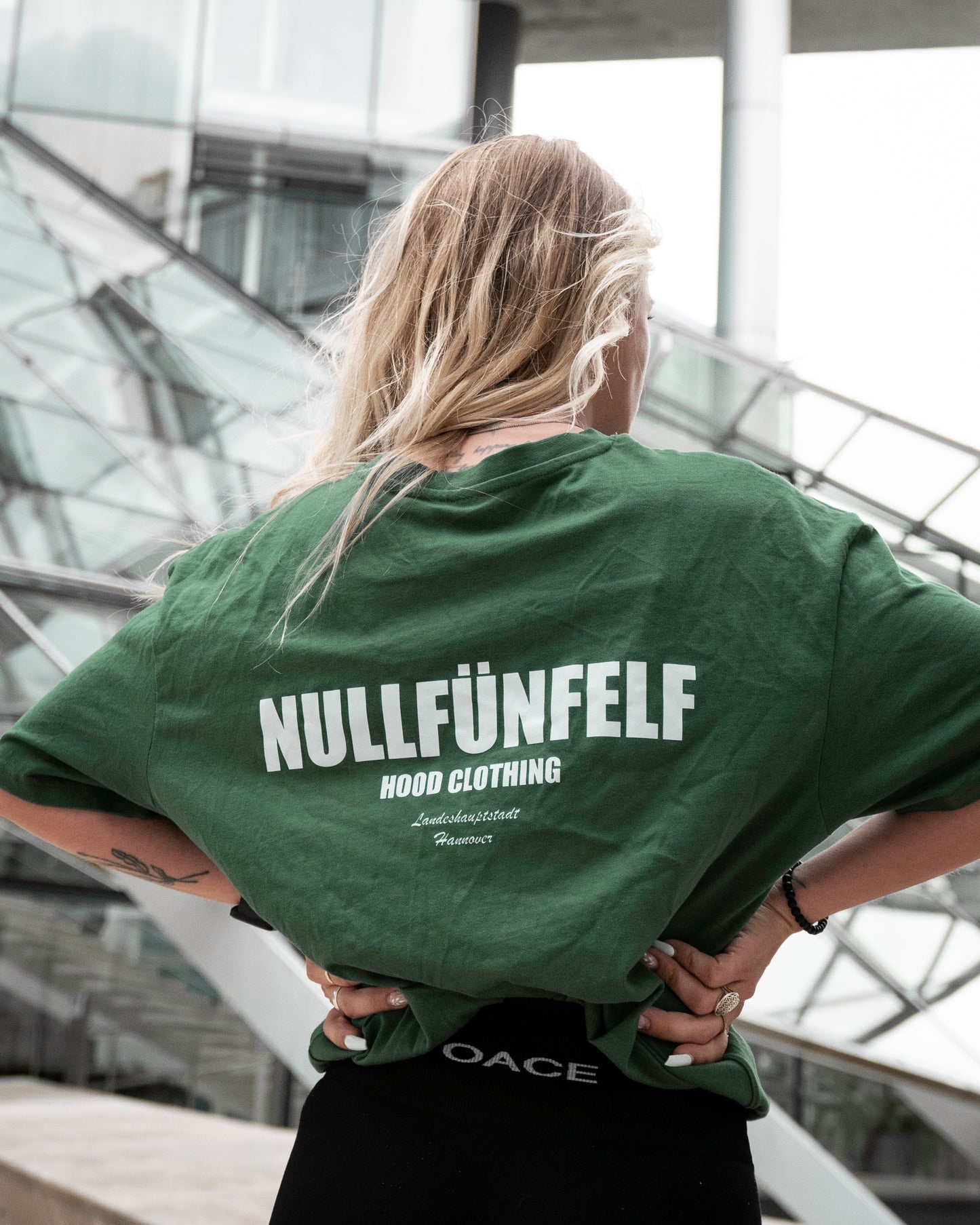 "NULLFÜNFELF" Oversized Tee