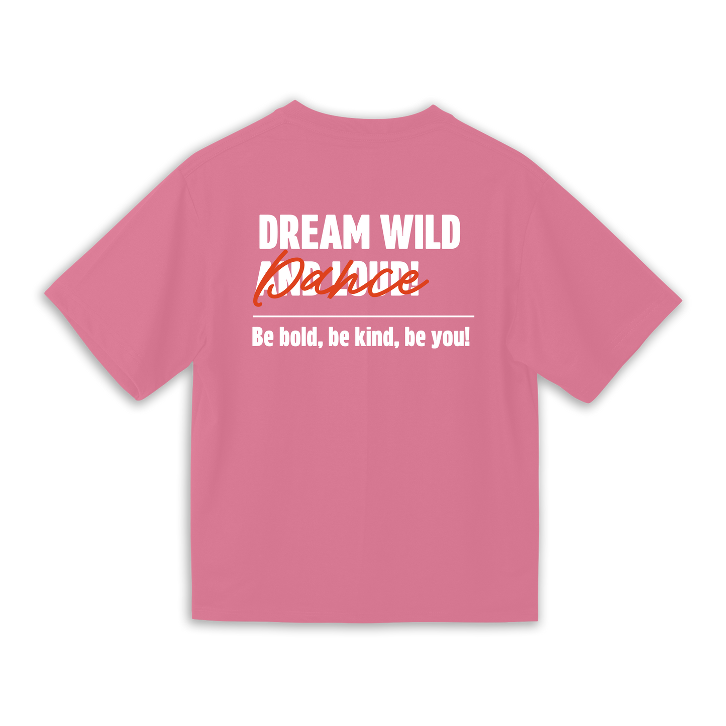 Oversized Shirt "Wir Tanzen - Dance loud!"