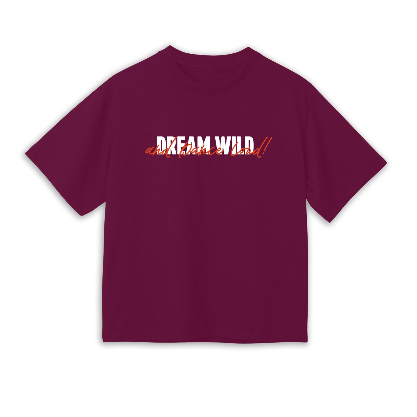 Oversized Shirt "Wir Tanzen - Dance loud!"
