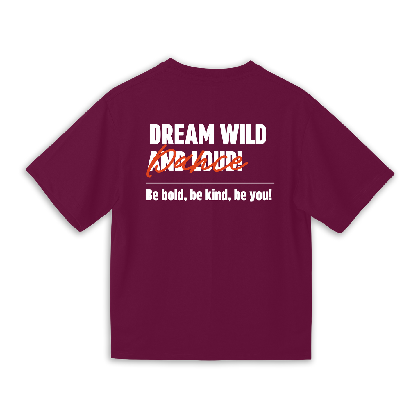 Oversized Shirt "Wir Tanzen - Dance loud!"