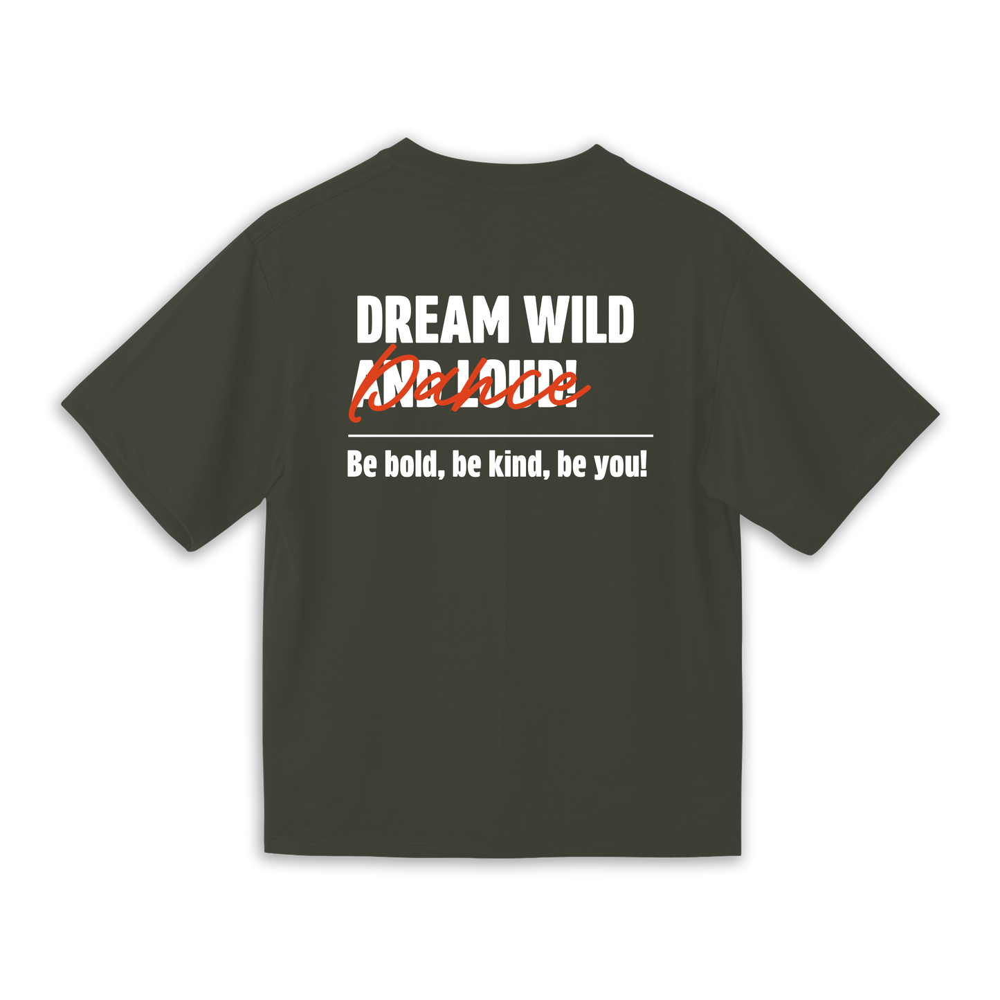 Oversized Shirt "Wir Tanzen - Dance loud!"
