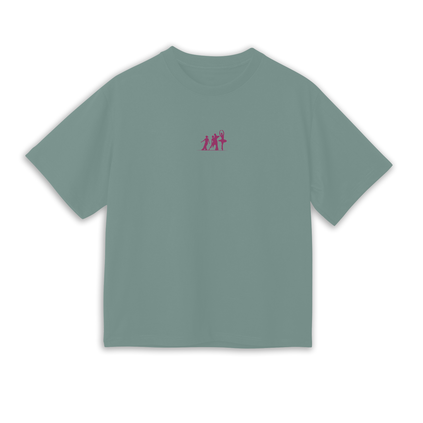 Oversized Shirt "Wir Tanzen - Leo Logo"