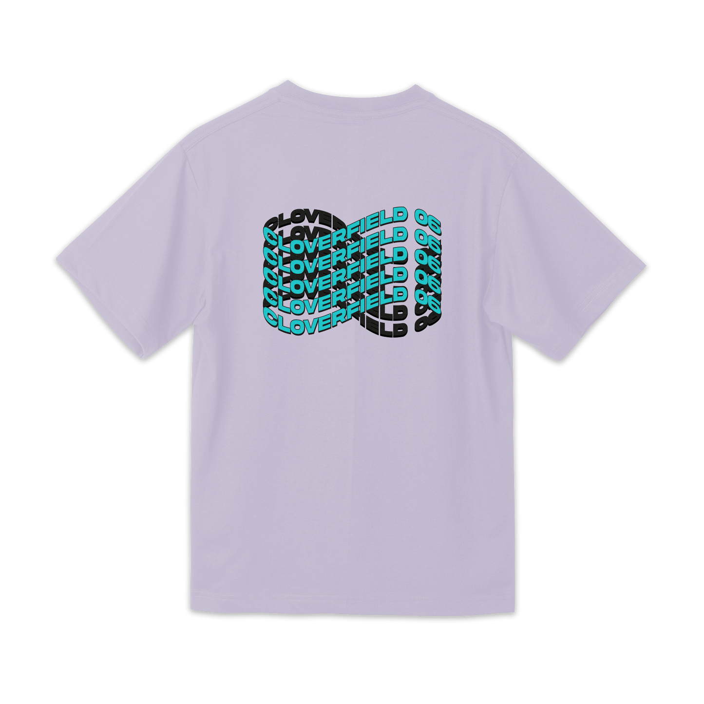 "Wavy Cloverfield" Oversize Tee