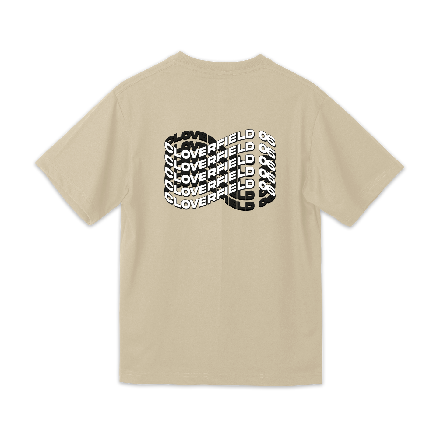 "Wavy Cloverfield" Oversize Tee