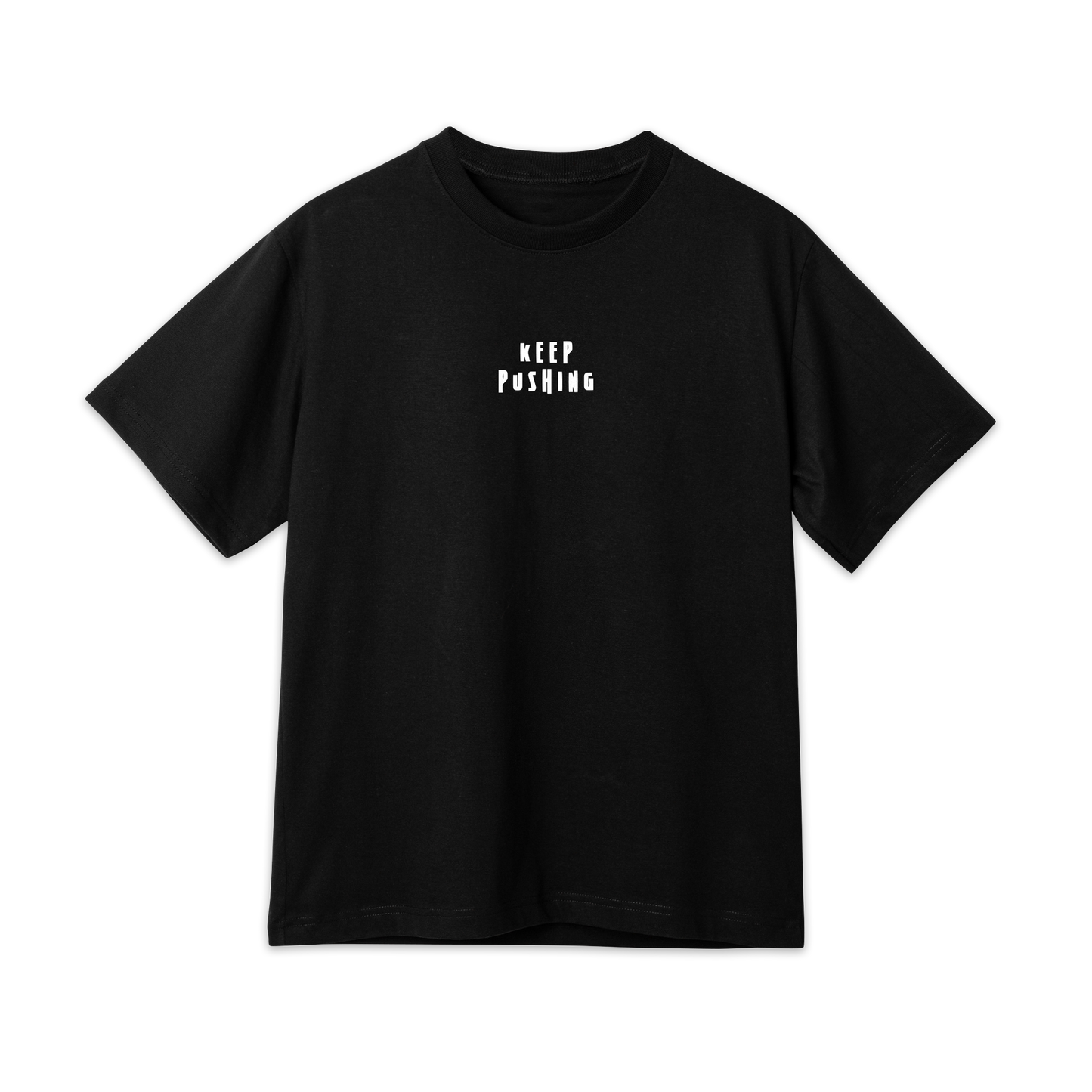 "Keep Pushing" Oversize Tee
