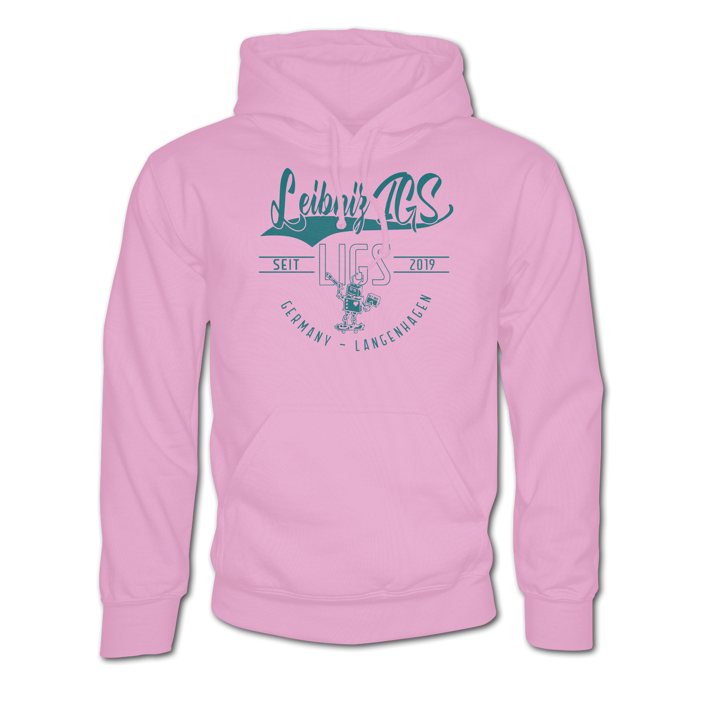 "Leibniz IGS" Hoodie rosa edit.