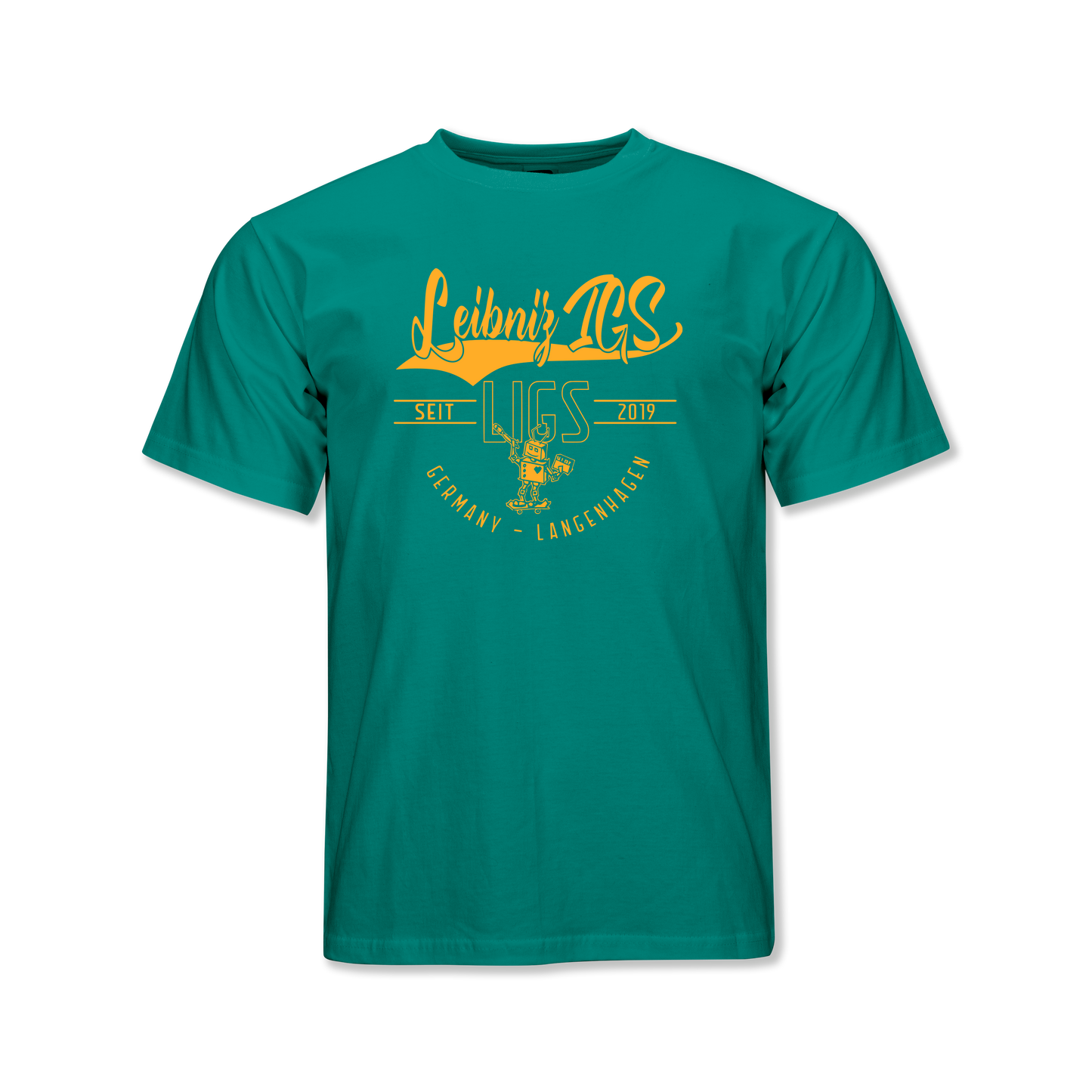 "Leibniz IGS" T-Shirt Türkis edit.