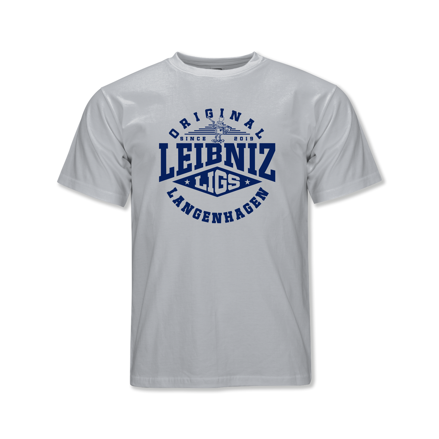 "Leibniz" T-Shirt grey edit.