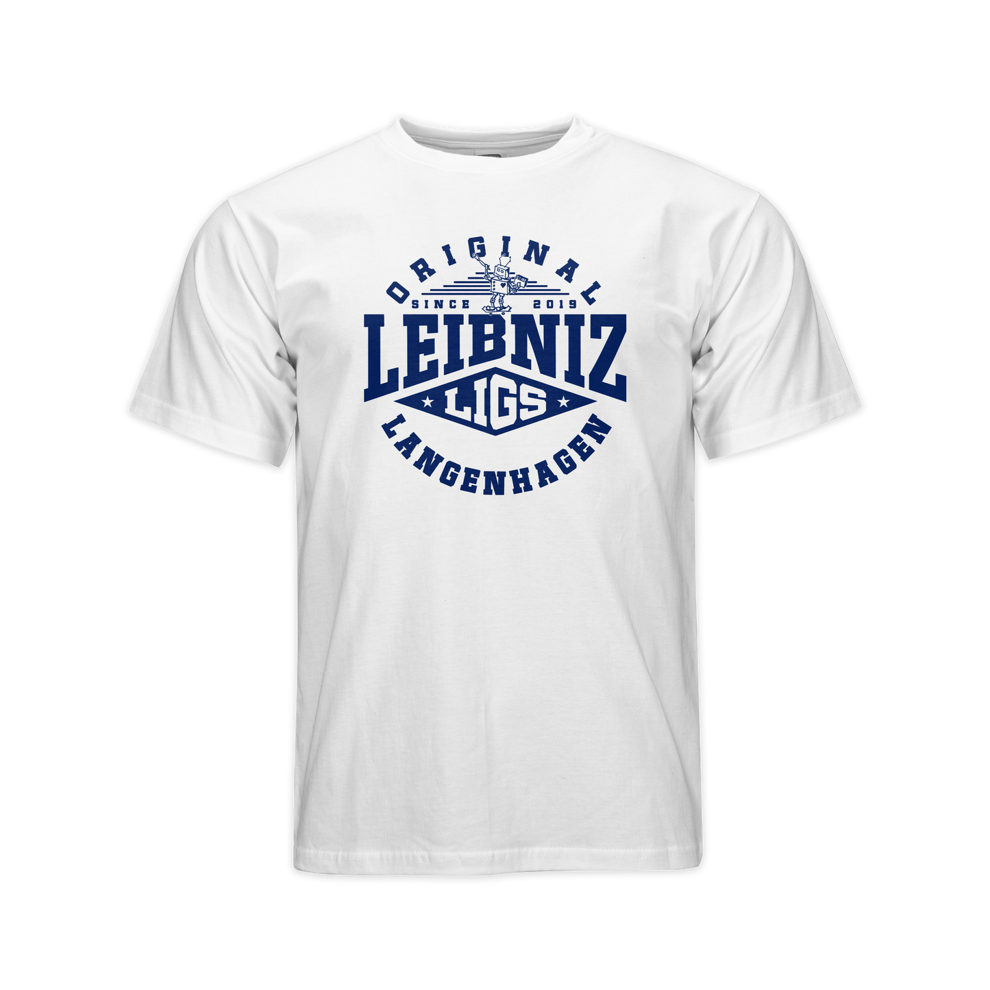 "Leibniz" T-Shirt white edit.