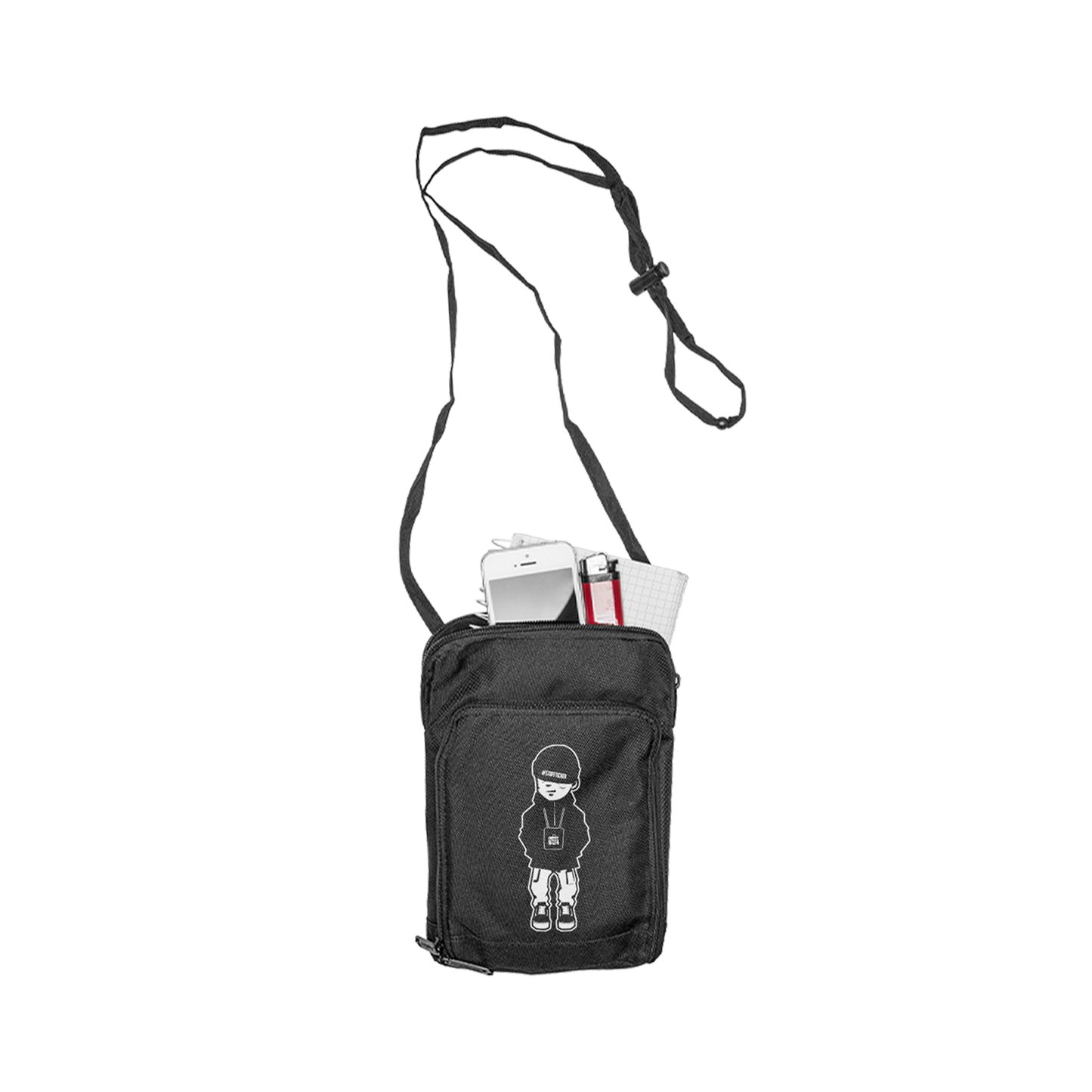 "Ticker" Pusherbag