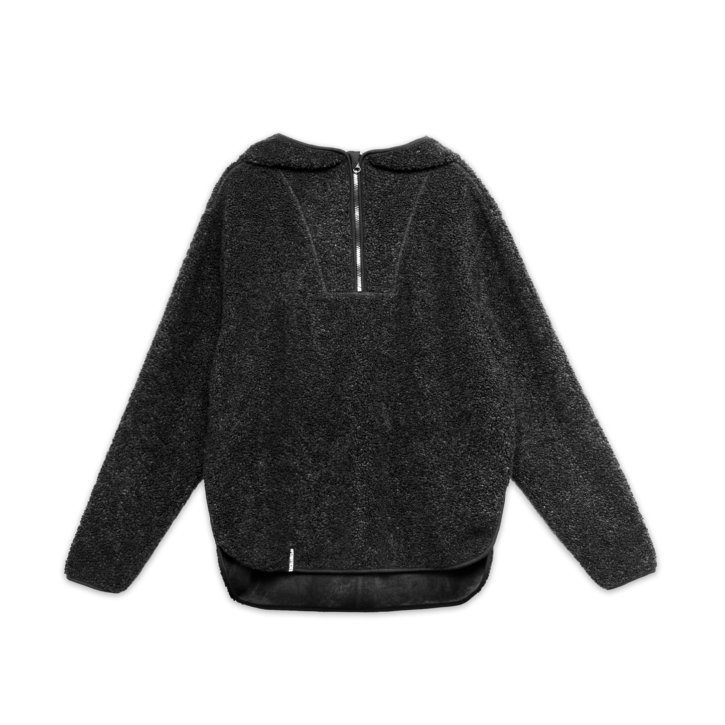 "Sherpa Half-Zip" Fleece Hoodie