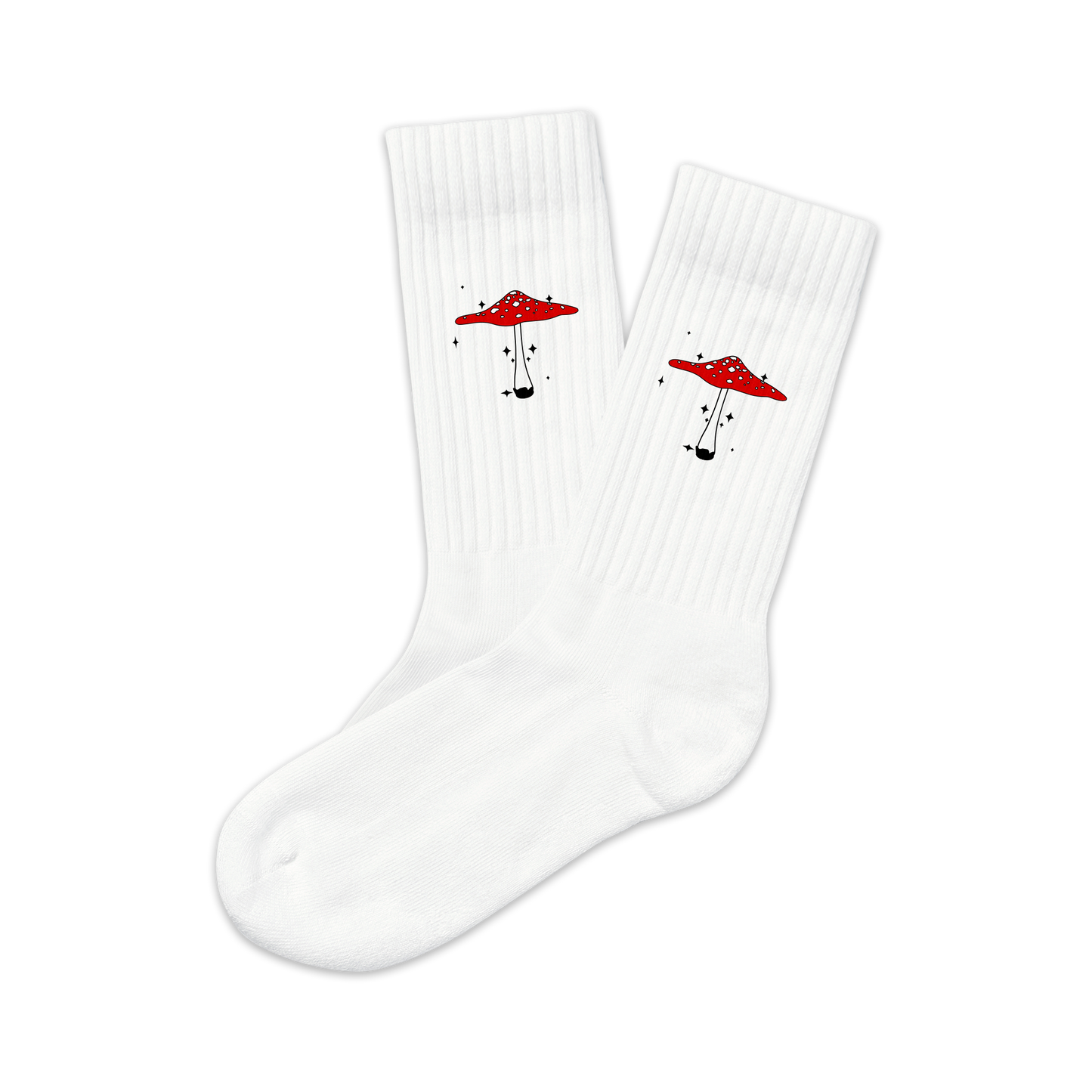 "Trippy Mushroom" High Socks