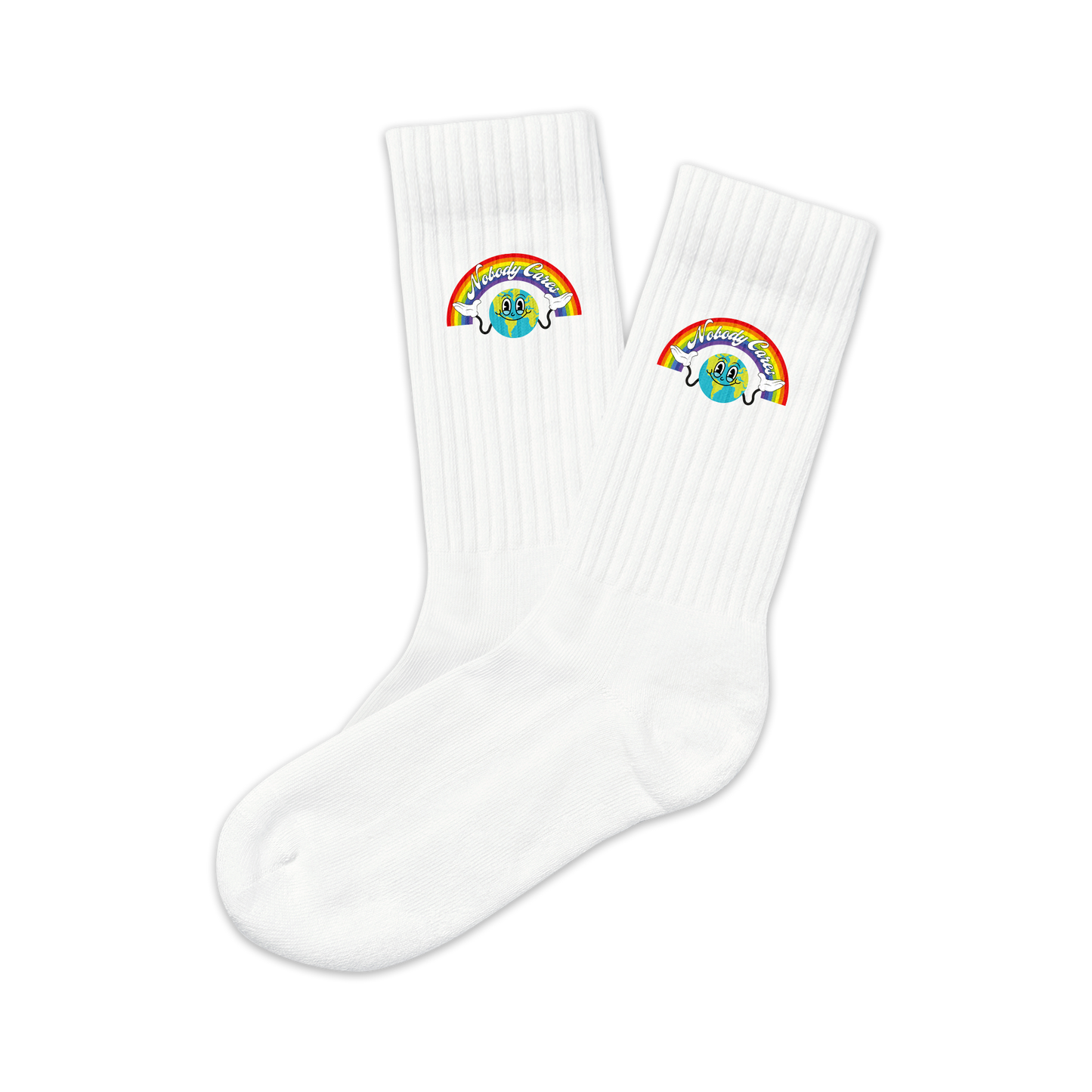 "Nobody cares" High Socks