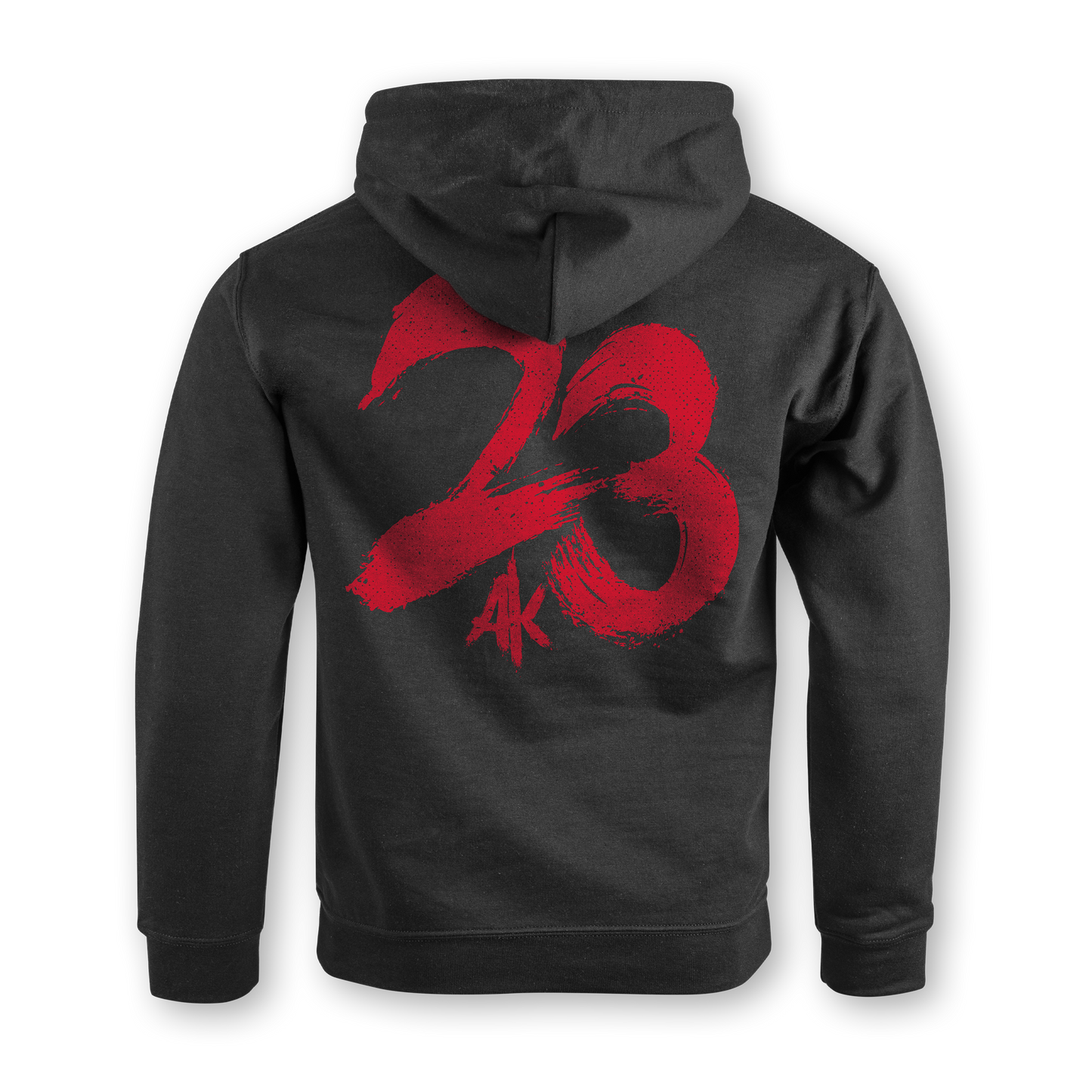 "Dreiundzwanzig" Hoodie black edit.