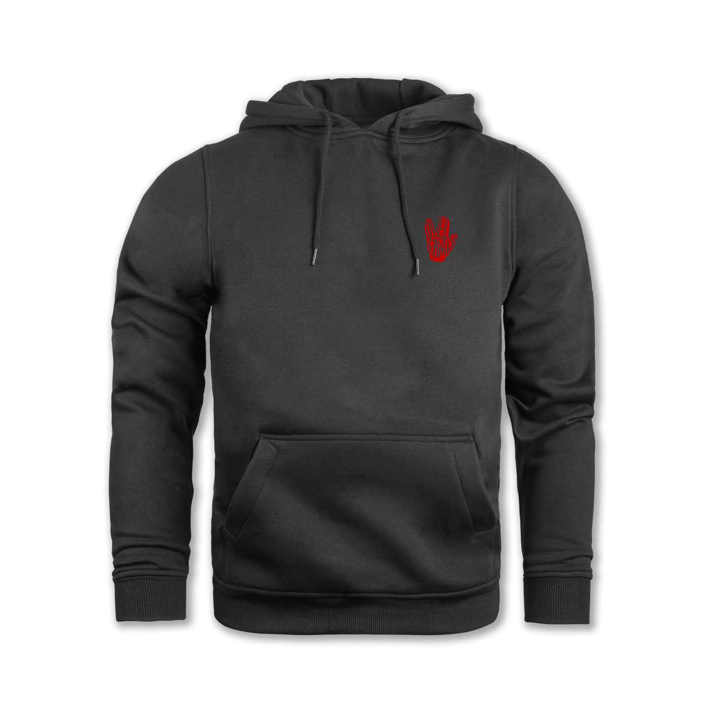 "VielFaltFamily" Hoodie black edit.