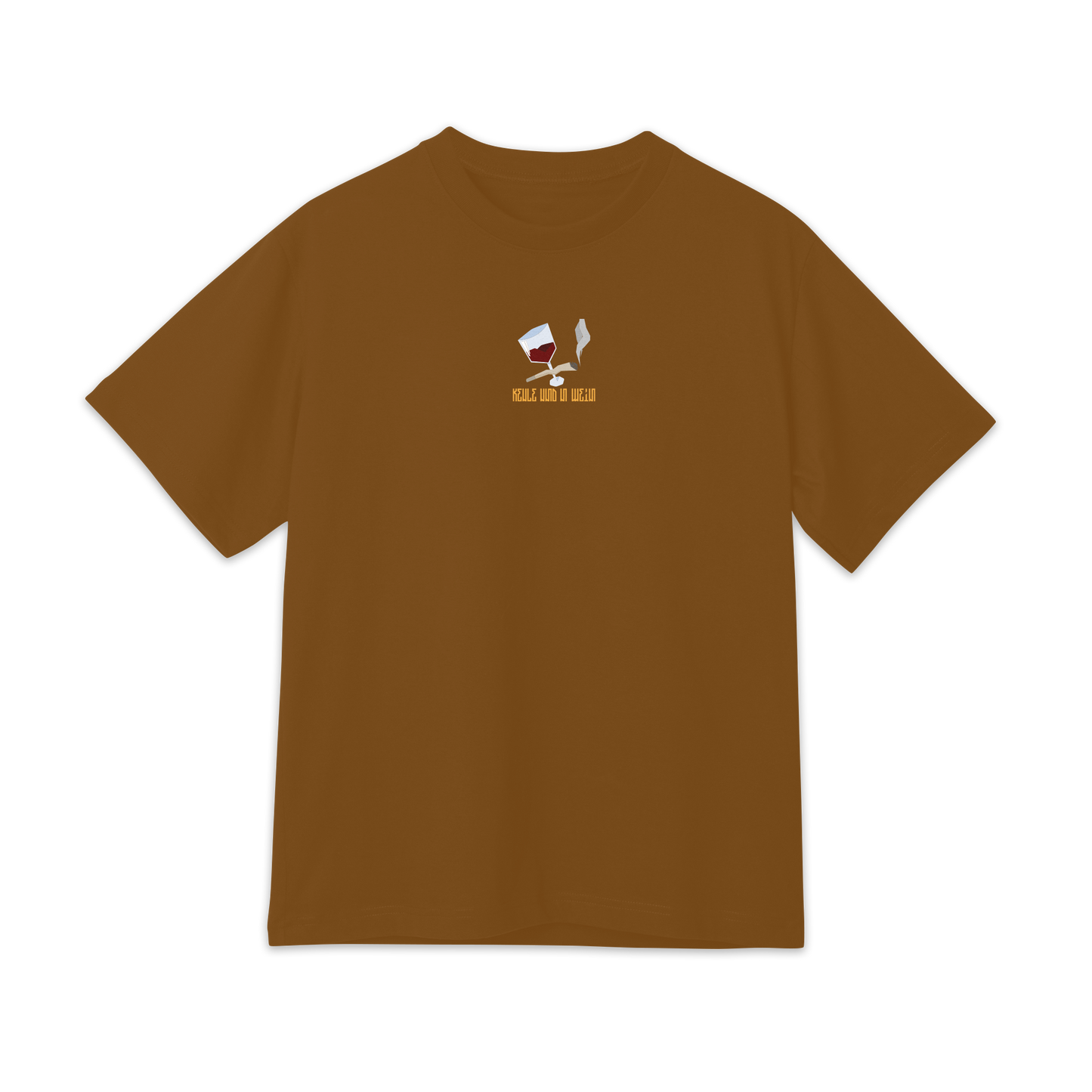 "Keule und n Wein" Oversize Tee