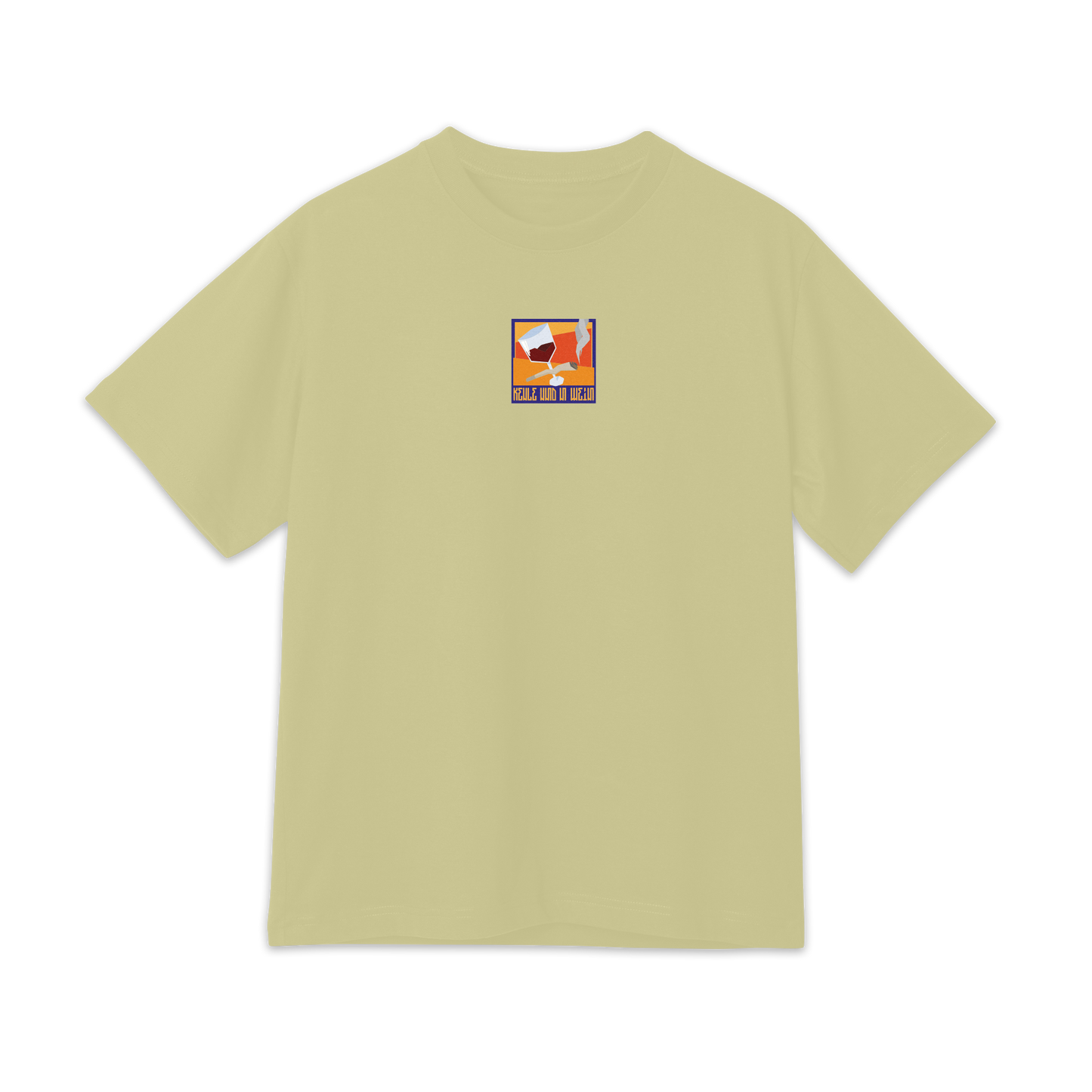"Keule und n Wein" Oversize Tee
