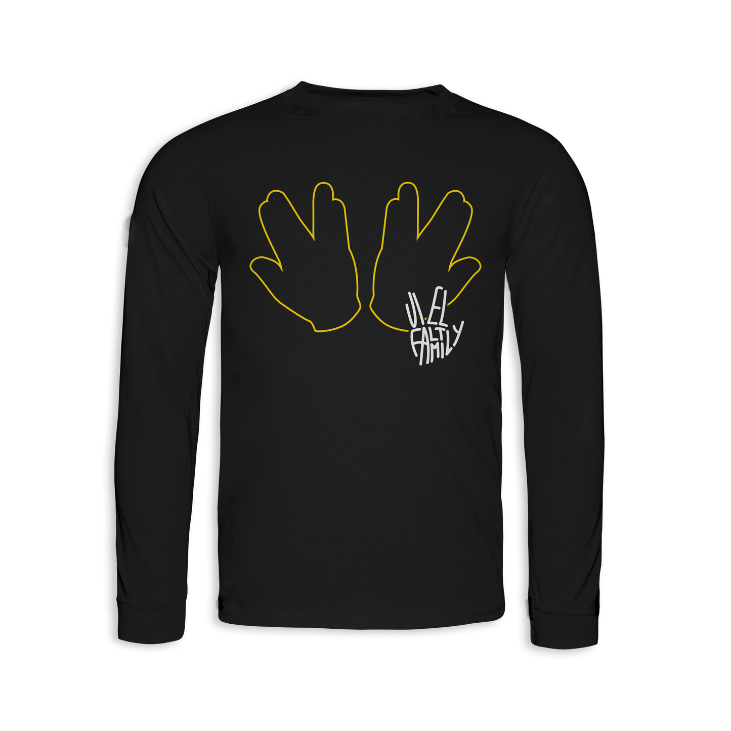"VielFaltFamily" Longsleeve black edit.