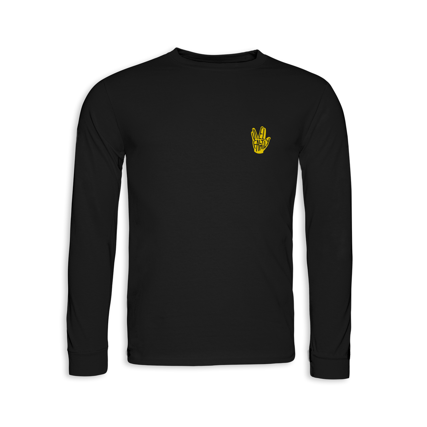 "VielFaltFamily" Longsleeve black edit.
