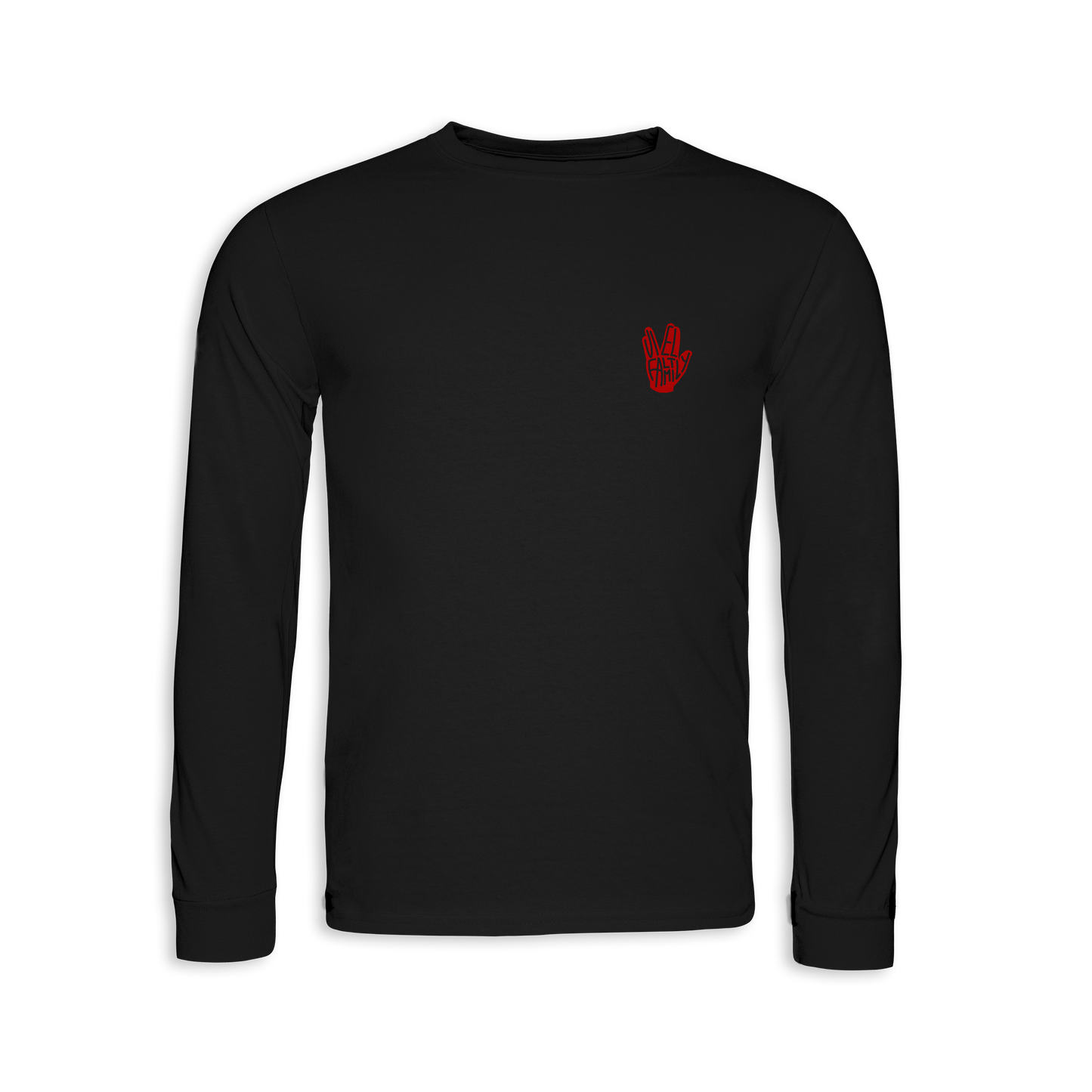 "VielFaltFamily" Longsleeve black edit.