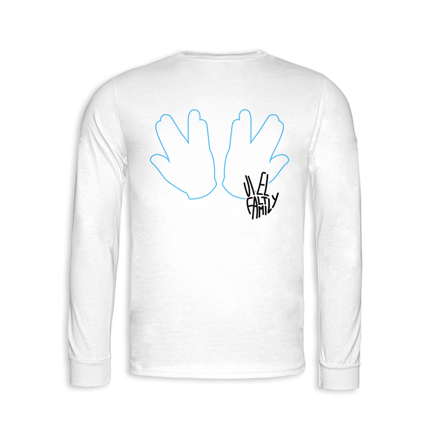 "VielFaltFamily" Longsleeve white edit.