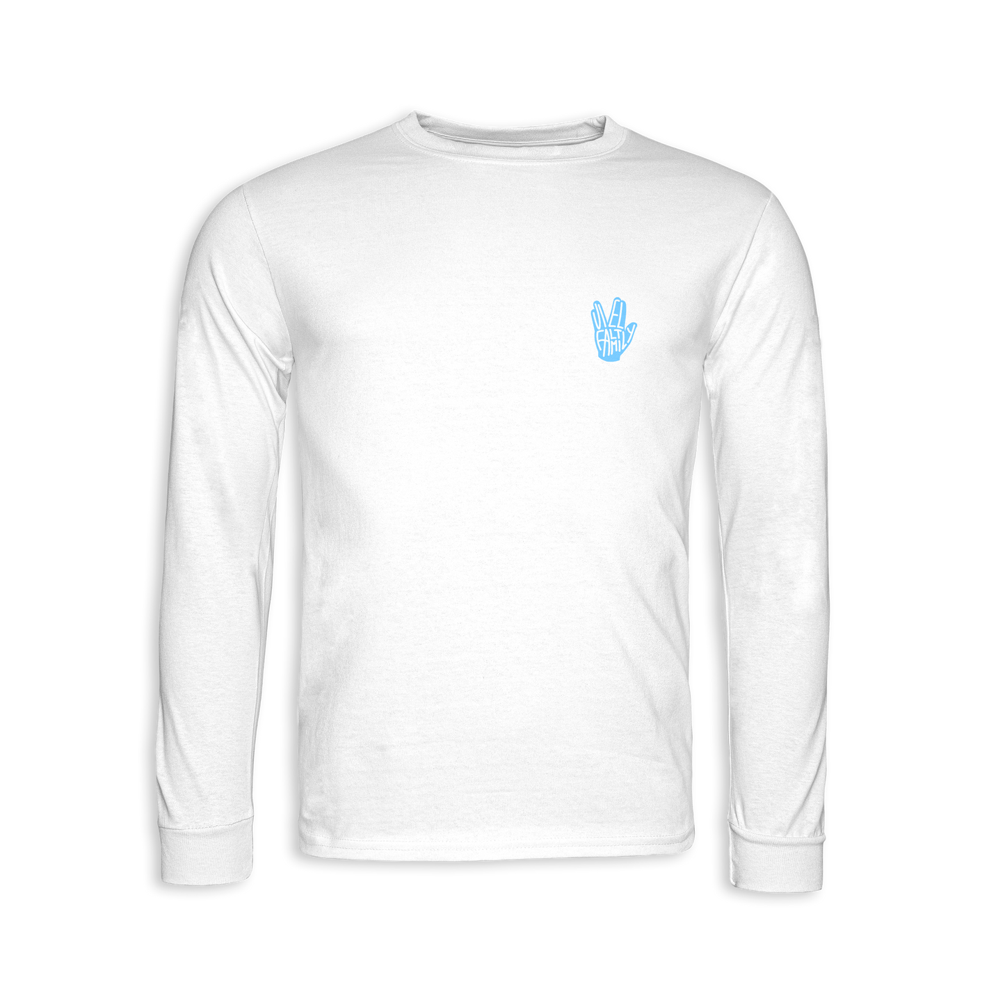 "VielFaltFamily" Longsleeve white edit.