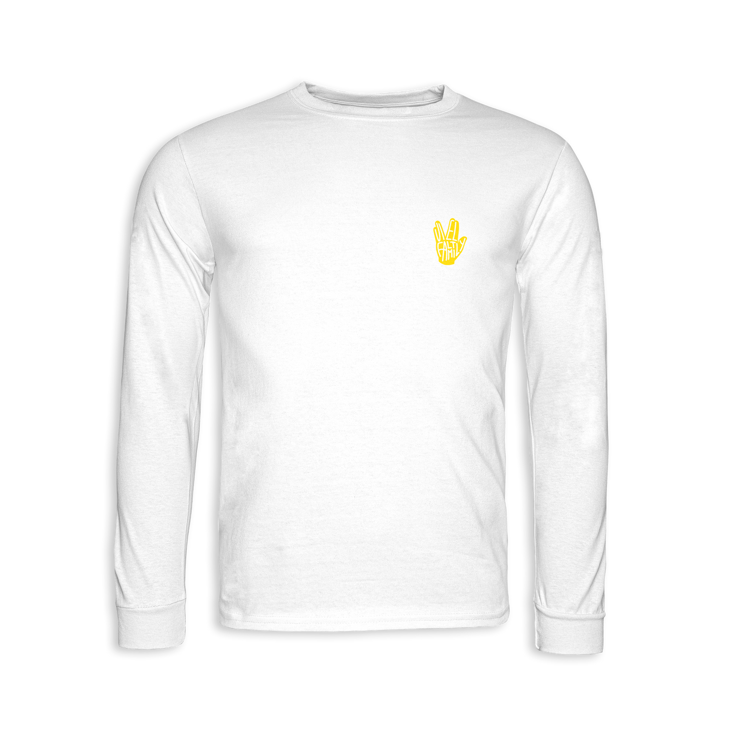 "VielFaltFamily" Longsleeve white edit.