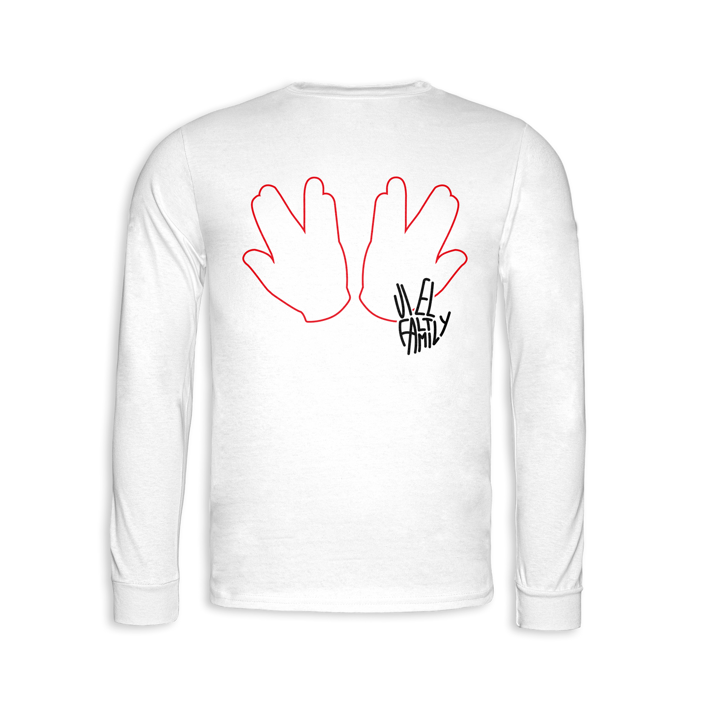 "VielFaltFamily" Longsleeve white edit.