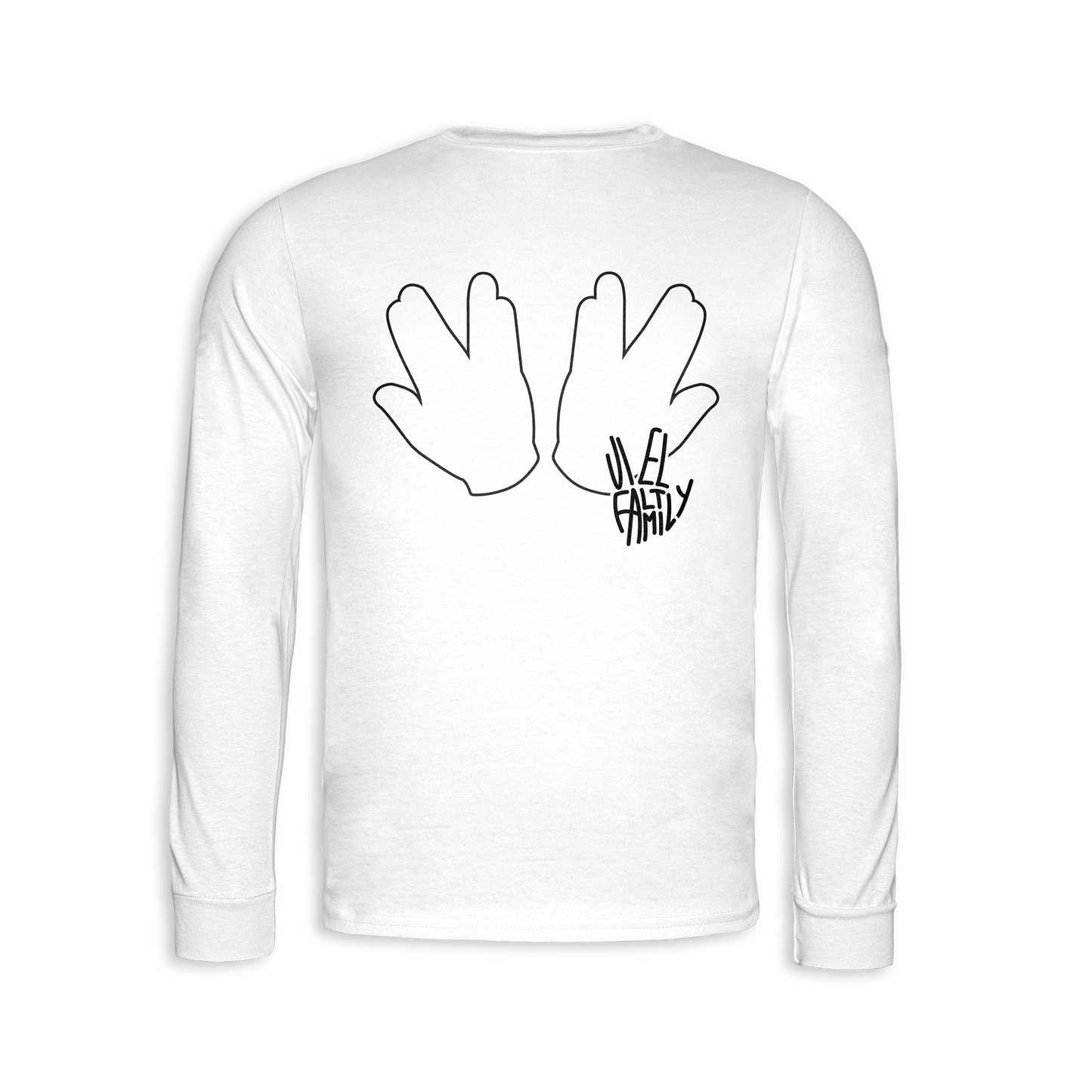 "VielFaltFamily" Longsleeve white edit.
