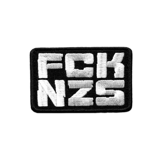 "FCK NZS" Bügelpatch