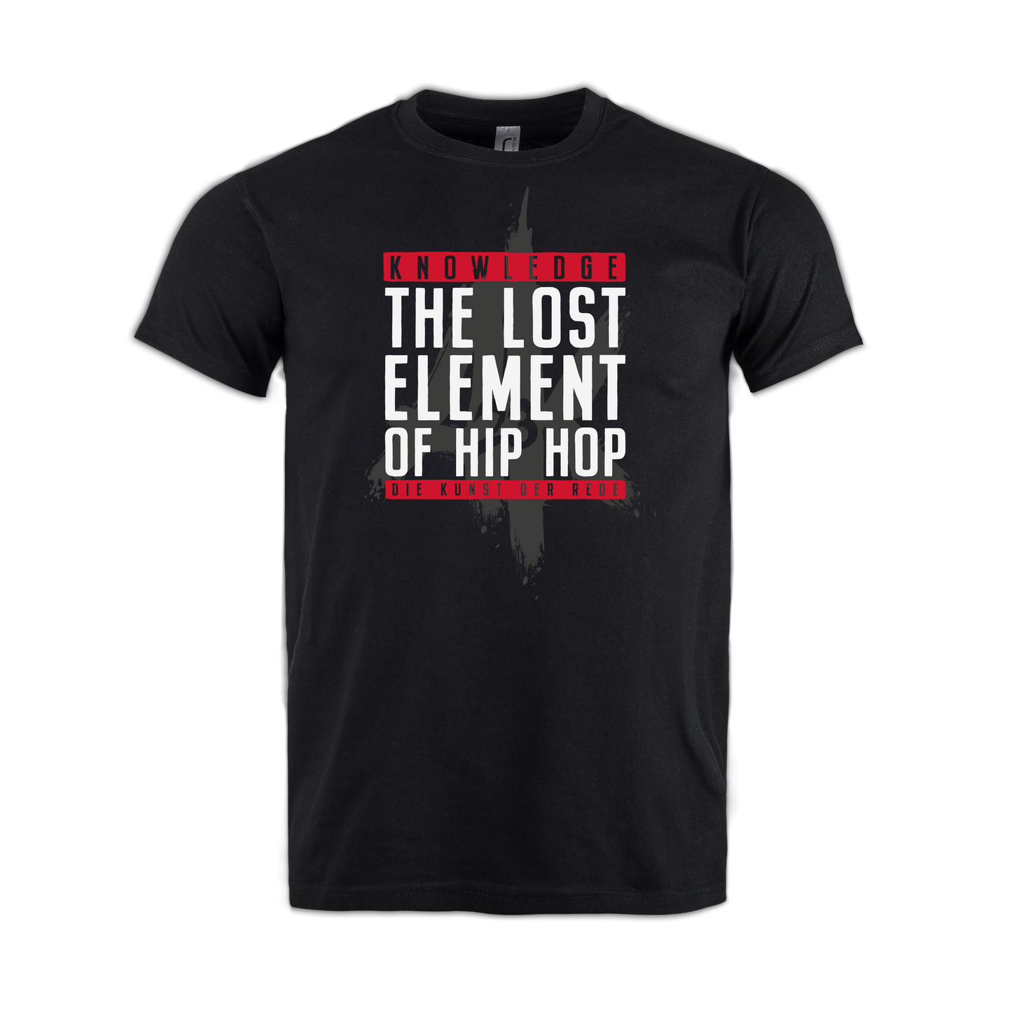 "The knowledge" T-Shirt black edit.
