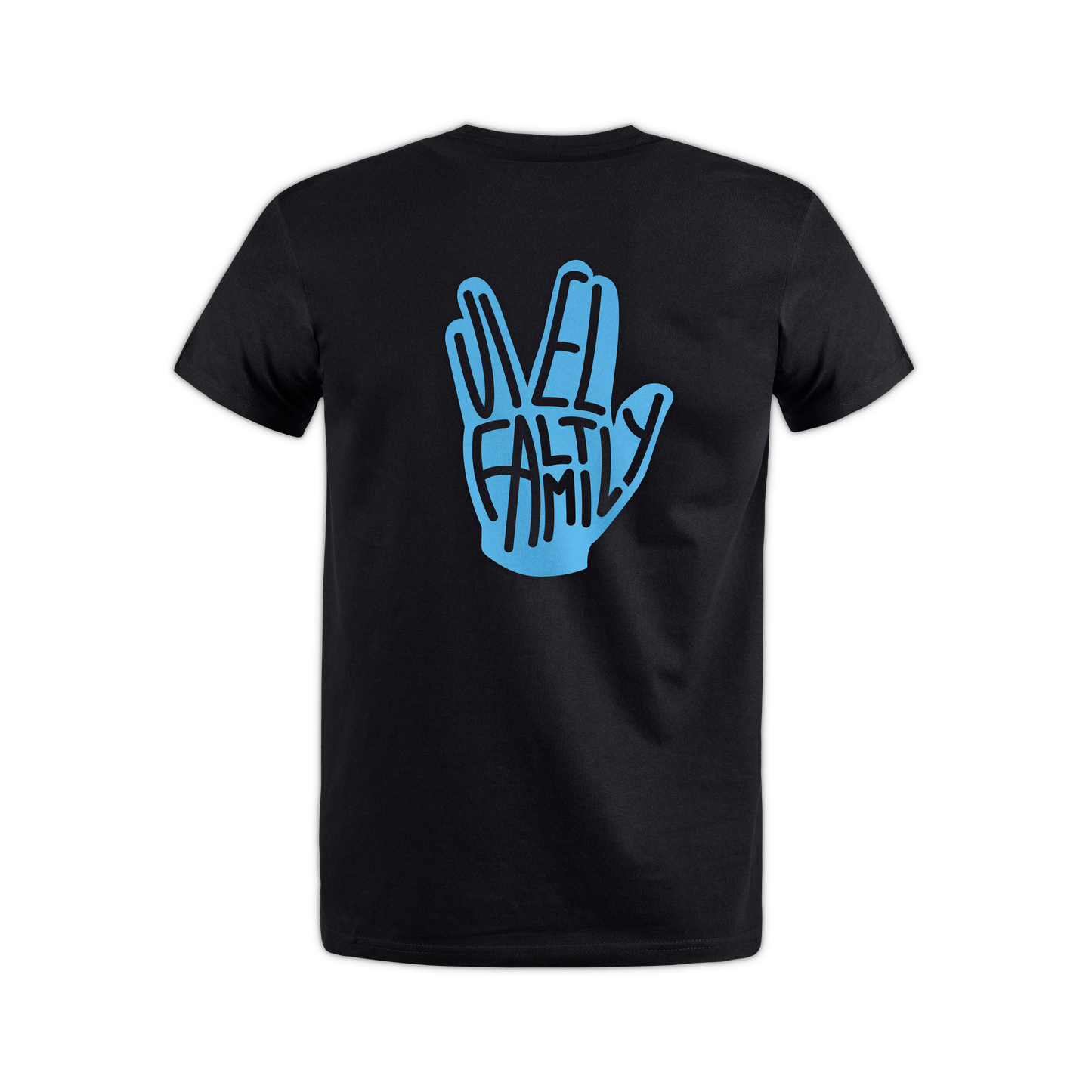 "VielFaltFamily" T-Shirt black edit.