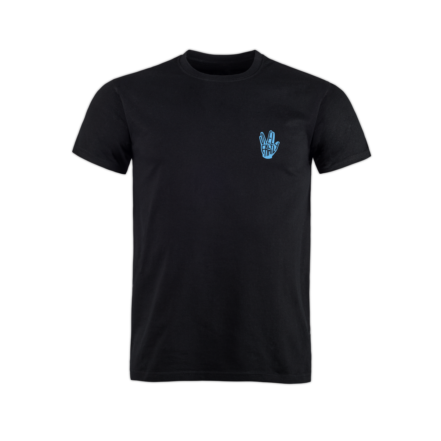 "VielFaltFamily" T-Shirt black edit.