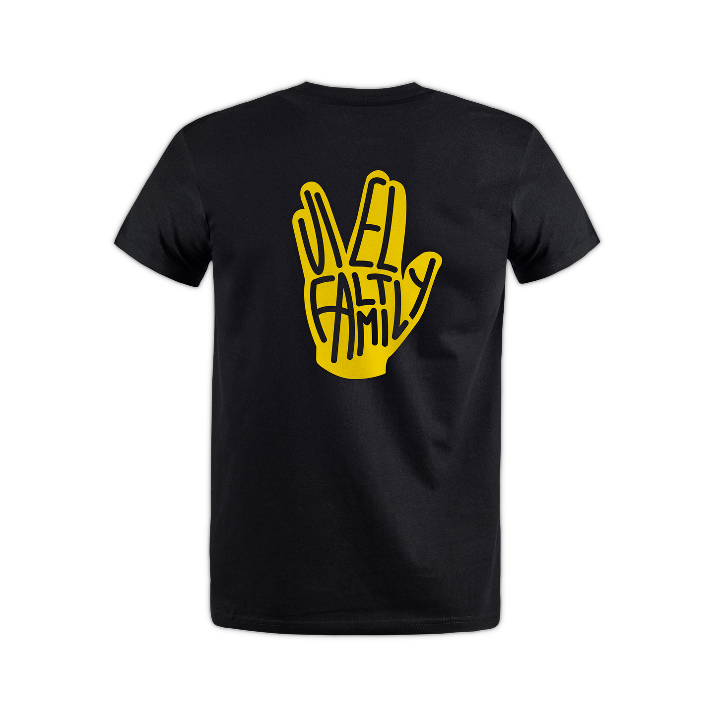 "VielFaltFamily" T-Shirt black edit.