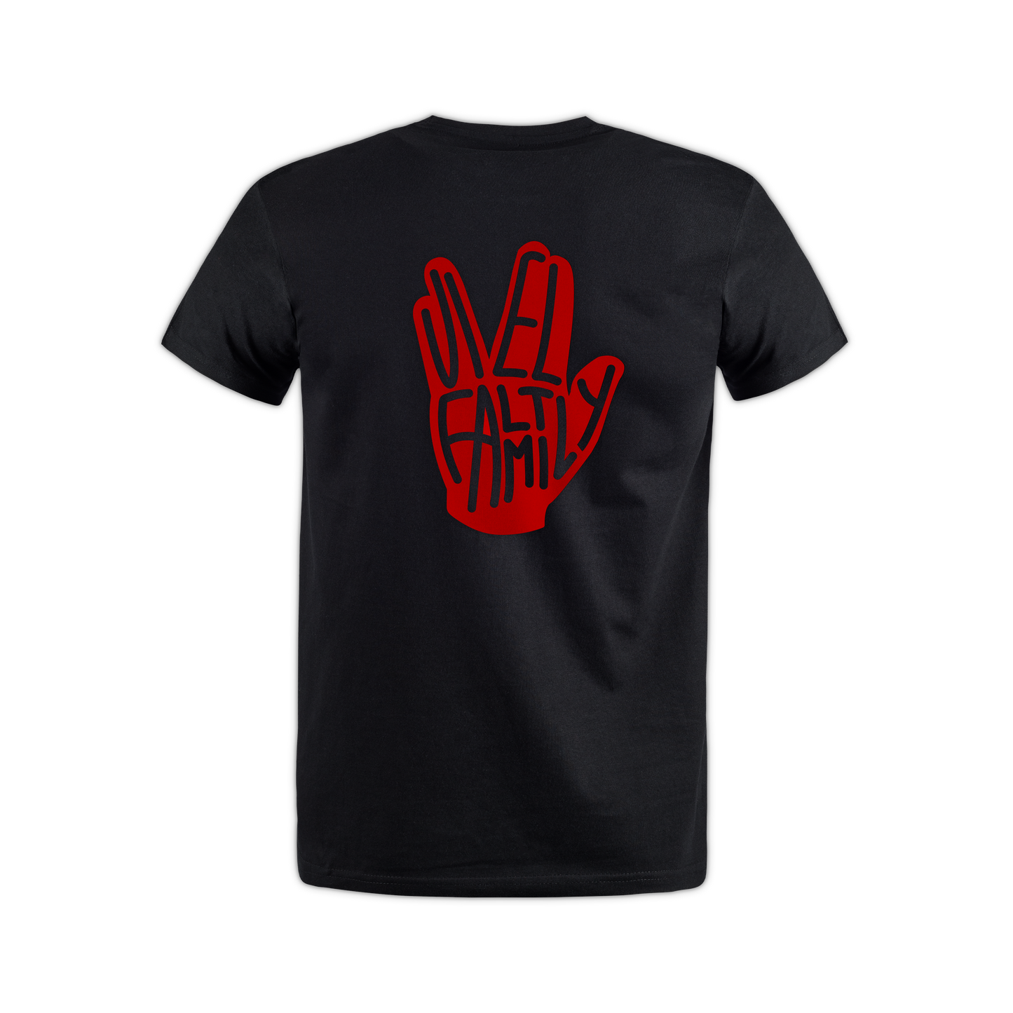 "VielFaltFamily" T-Shirt black edit.