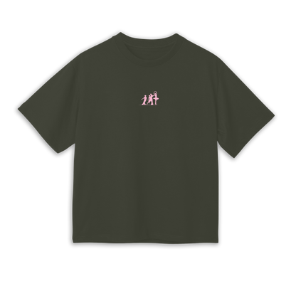 Oversized Shirt "Wir Tanzen - Leo Logo"
