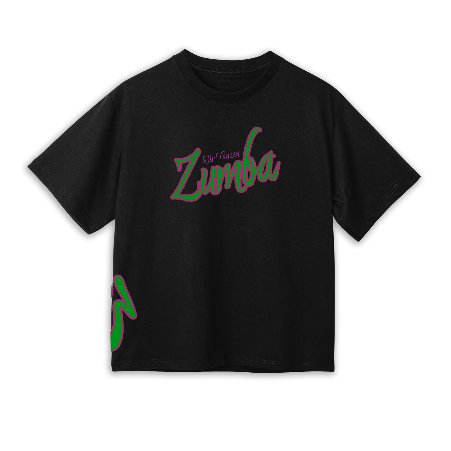 Oversized Shirt "Wir Tanzen - ZUMBA!"