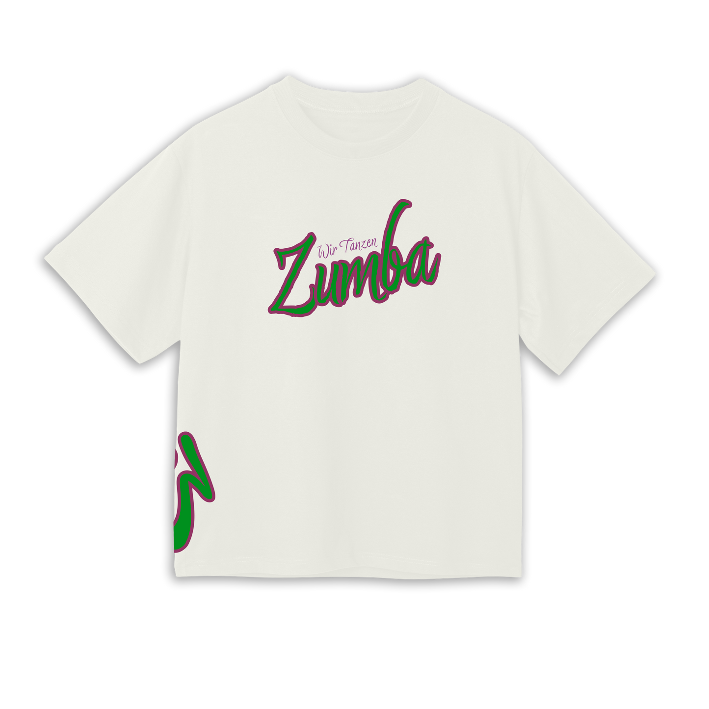 Oversized Shirt "Wir Tanzen - ZUMBA!"