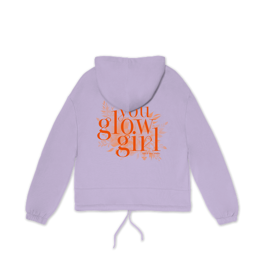 Teens Cropped Hoodie - you glow girl