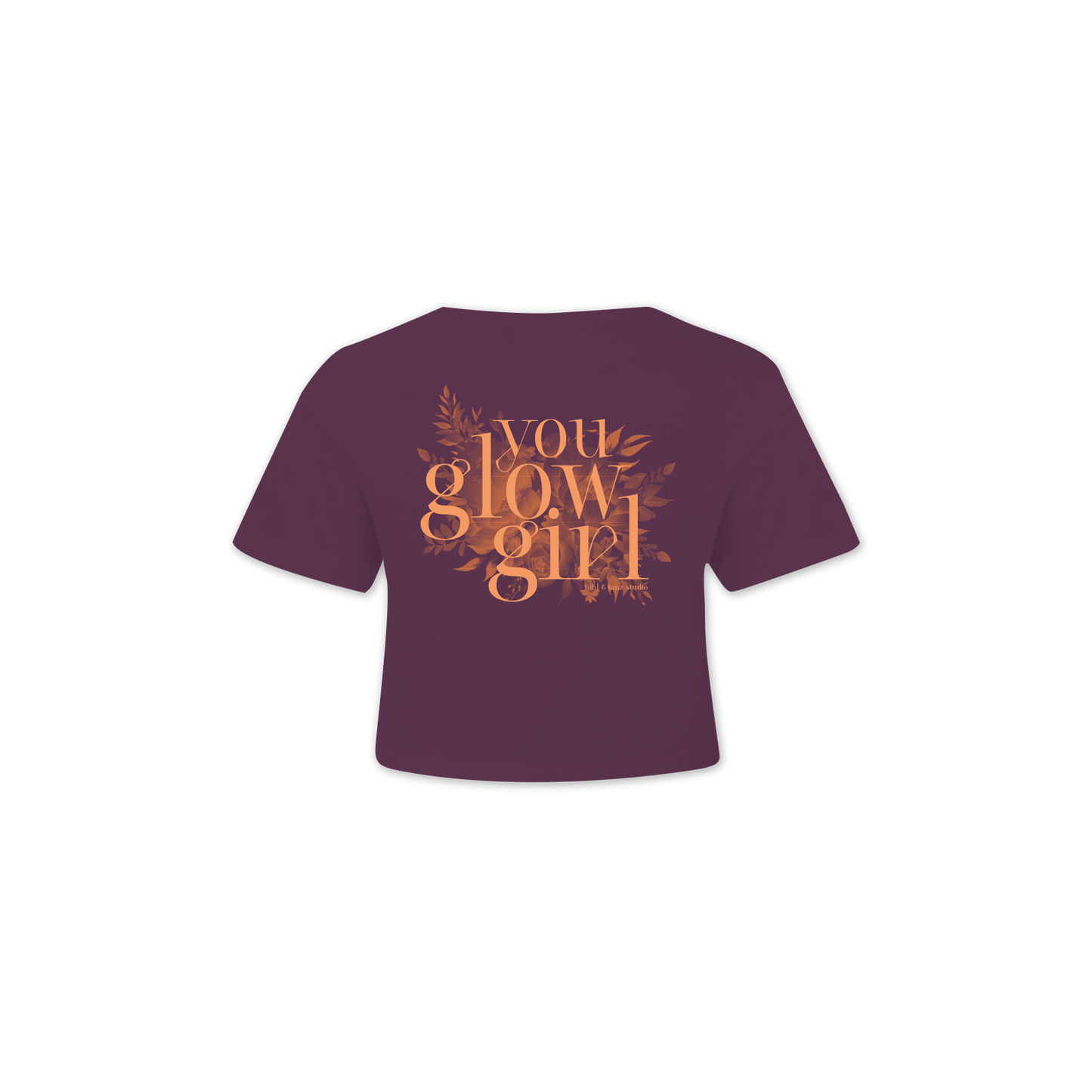 Cropped Shirt - you glow girl