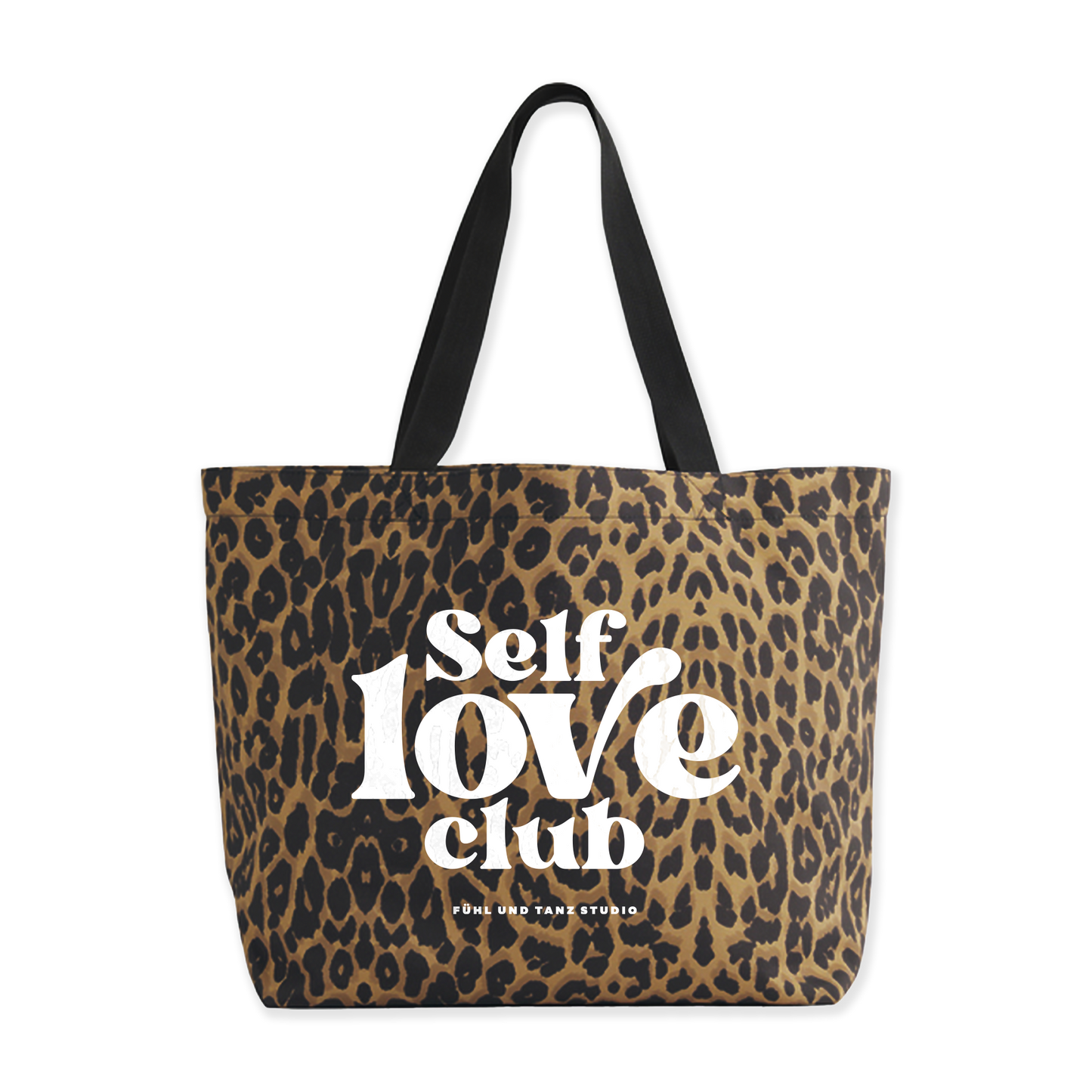 Leopard Carryall Bag - Self love club