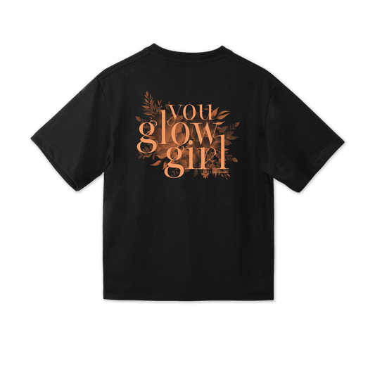 Teens Oversize Tee - you glow girl