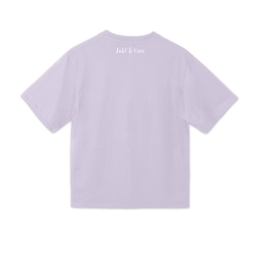 "Fühl&Tanz Font" Ladies Oversized Shirt