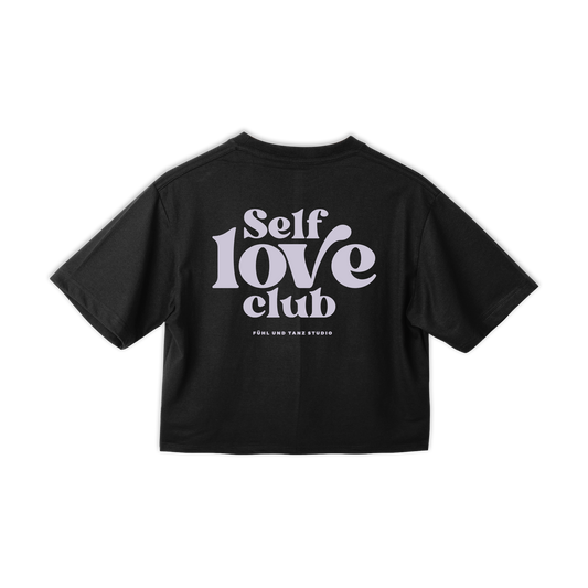 Cropped Shirt "Self Love Club"