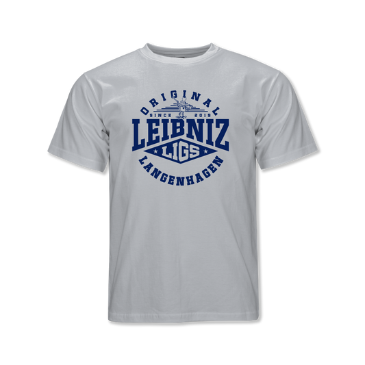 "Leibniz" T-Shirt grey edit.