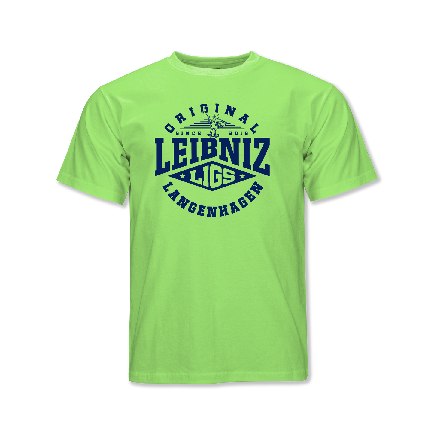 "Leibniz" T-Shirt green edit.