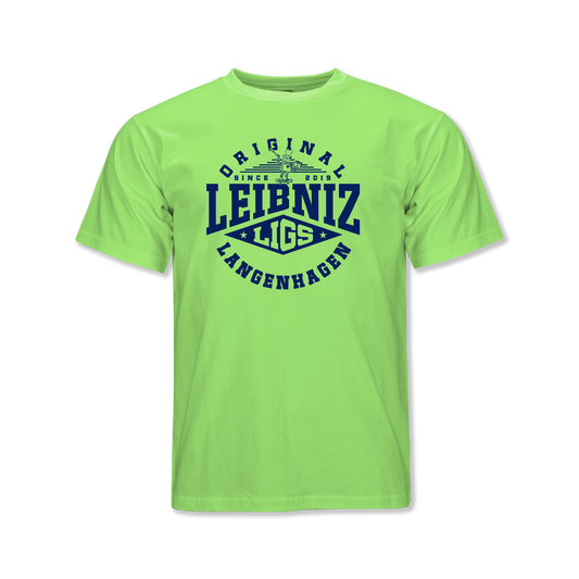 "Leibniz" T-Shirt green edit.