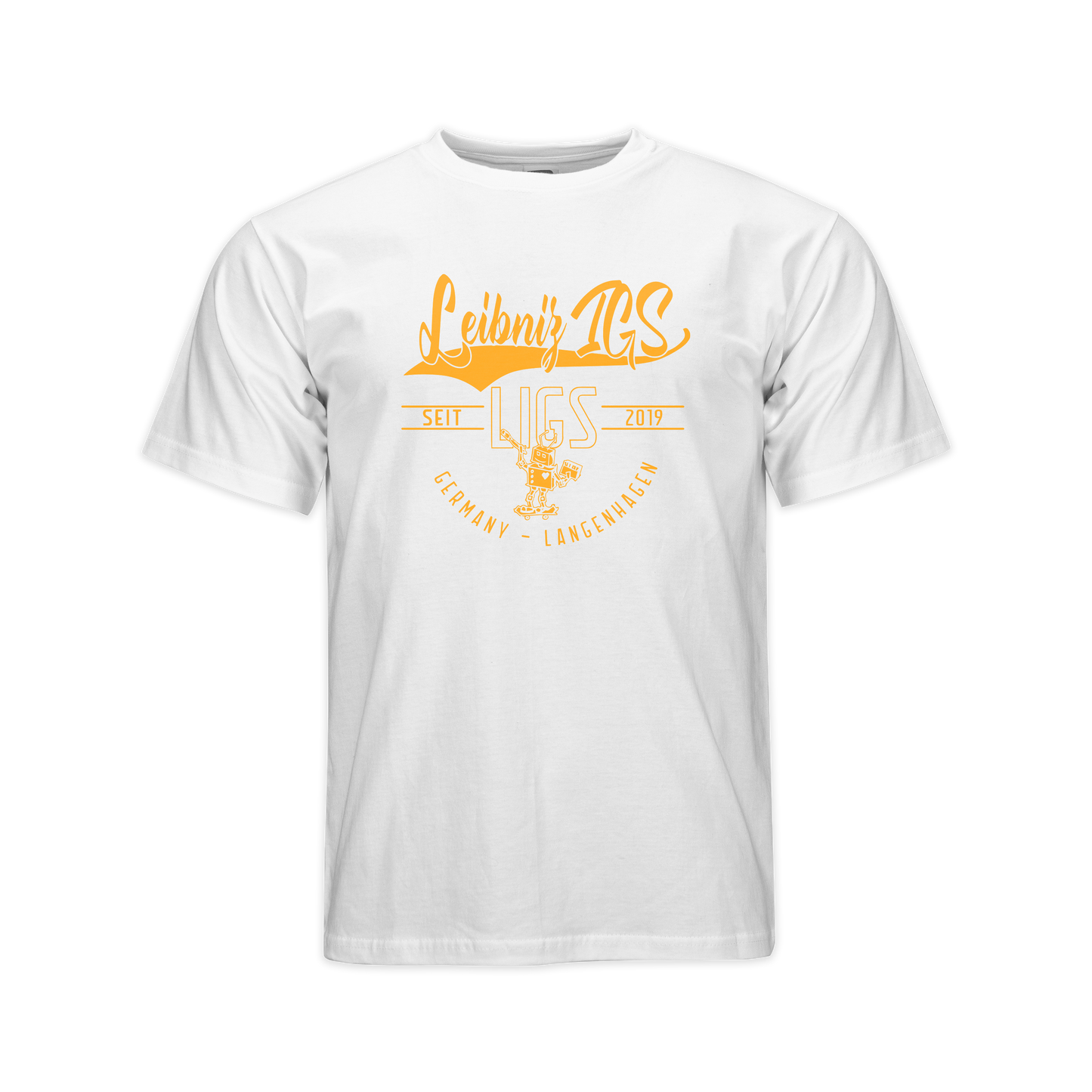 "Leibniz IGS" T-Shirt white edit.