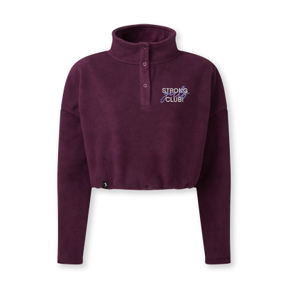 Fleece Sweatshirt "Strong Girls Club"