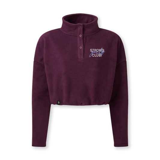 Fleece Sweatshirt "Strong Girls Club"